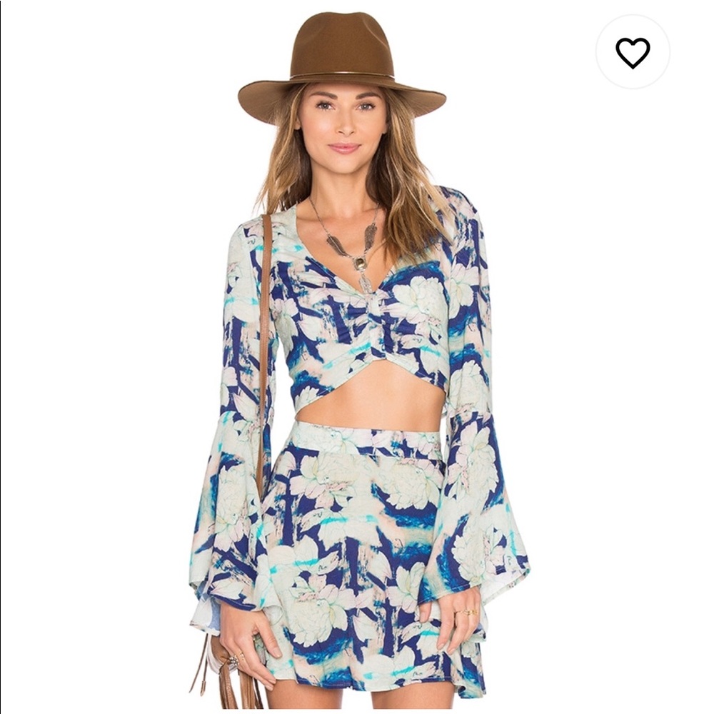 Alyssa Crop Top by Flynn Skye size XS